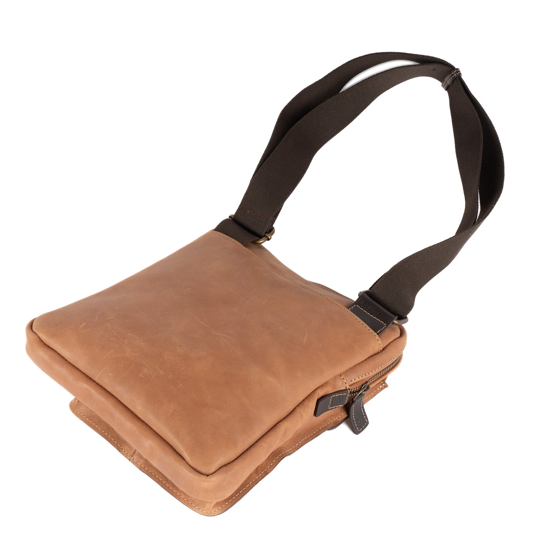 Leather Messenger Bag Myndos