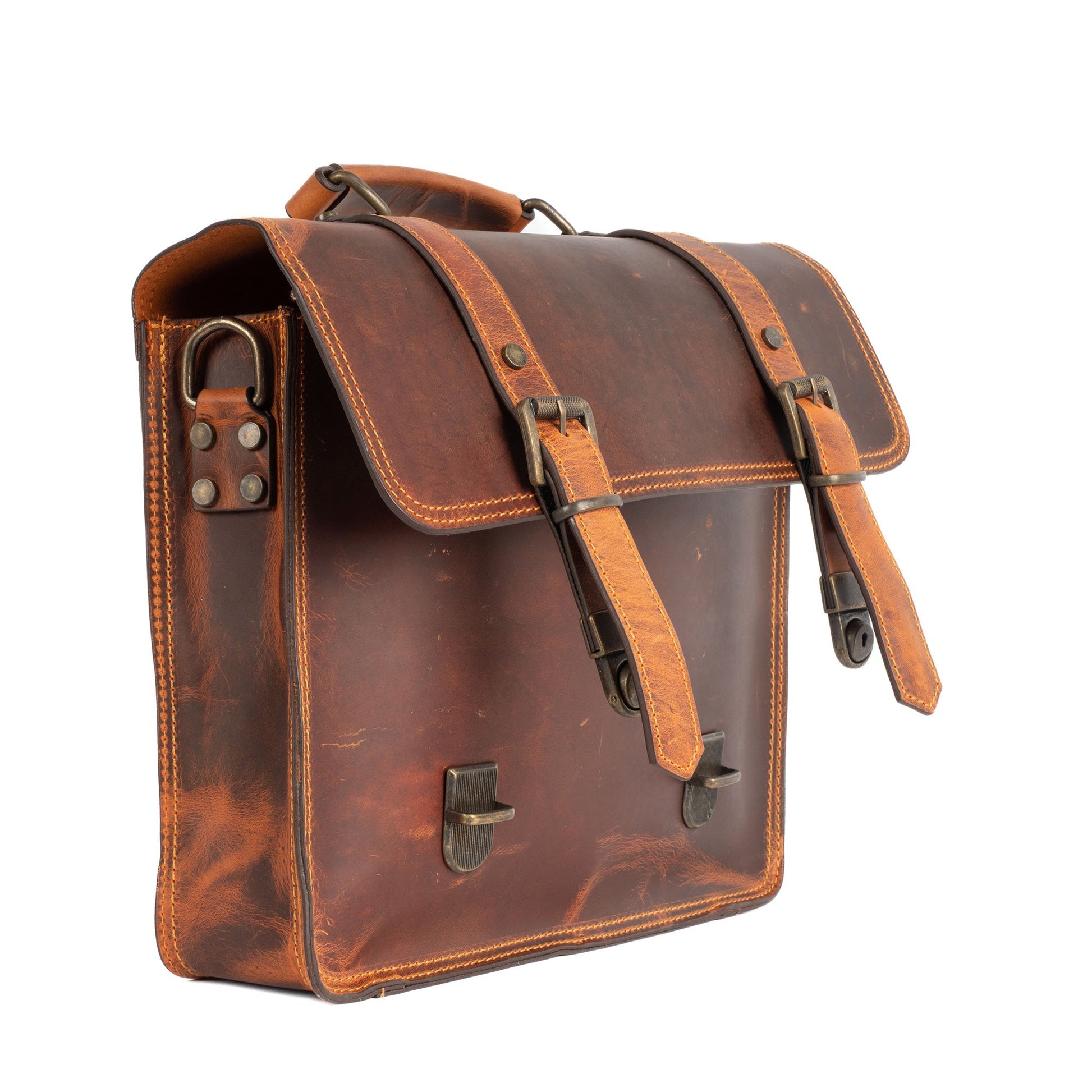 Leather Messenger Bag Xantus