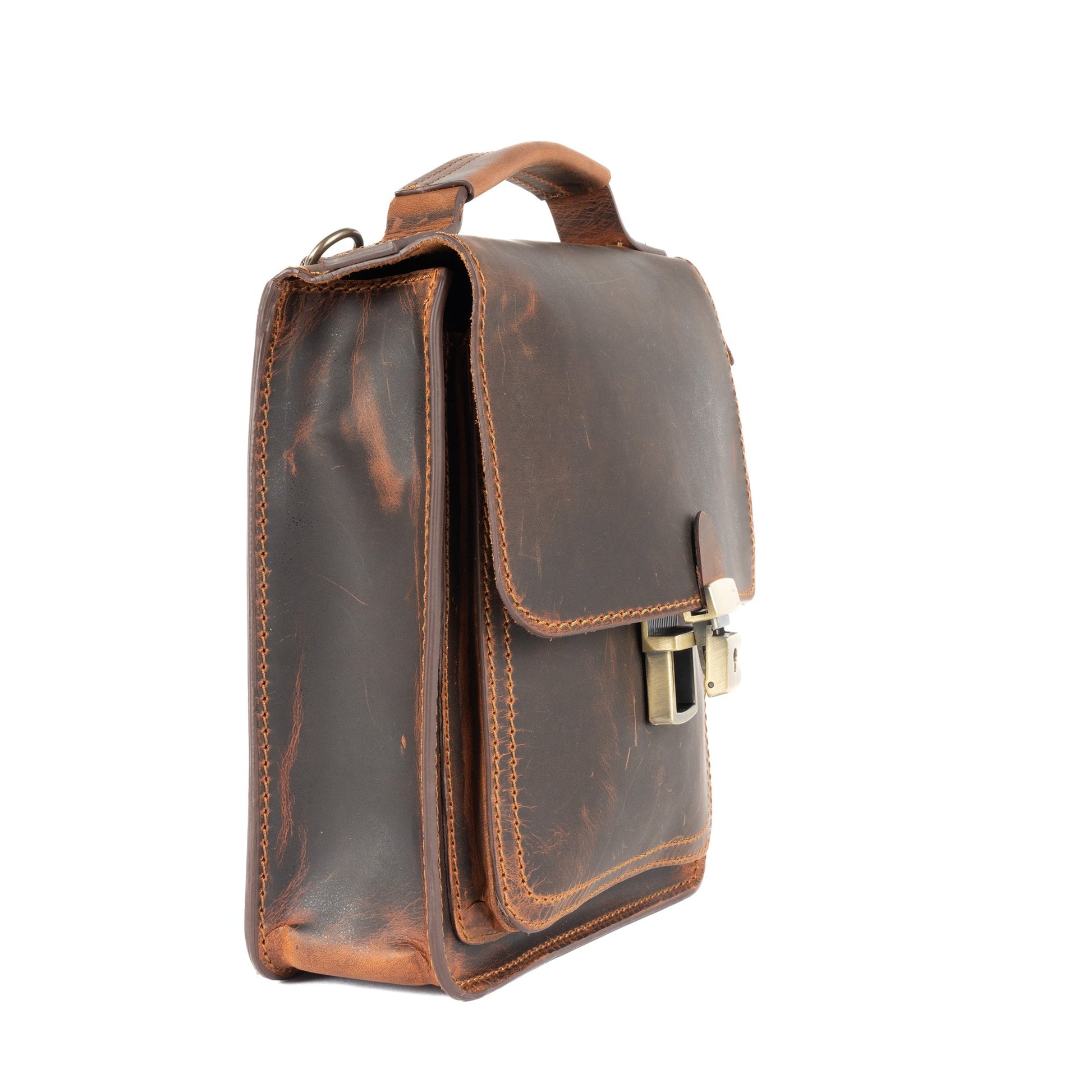 Leather Messenger Bag Zephyrion