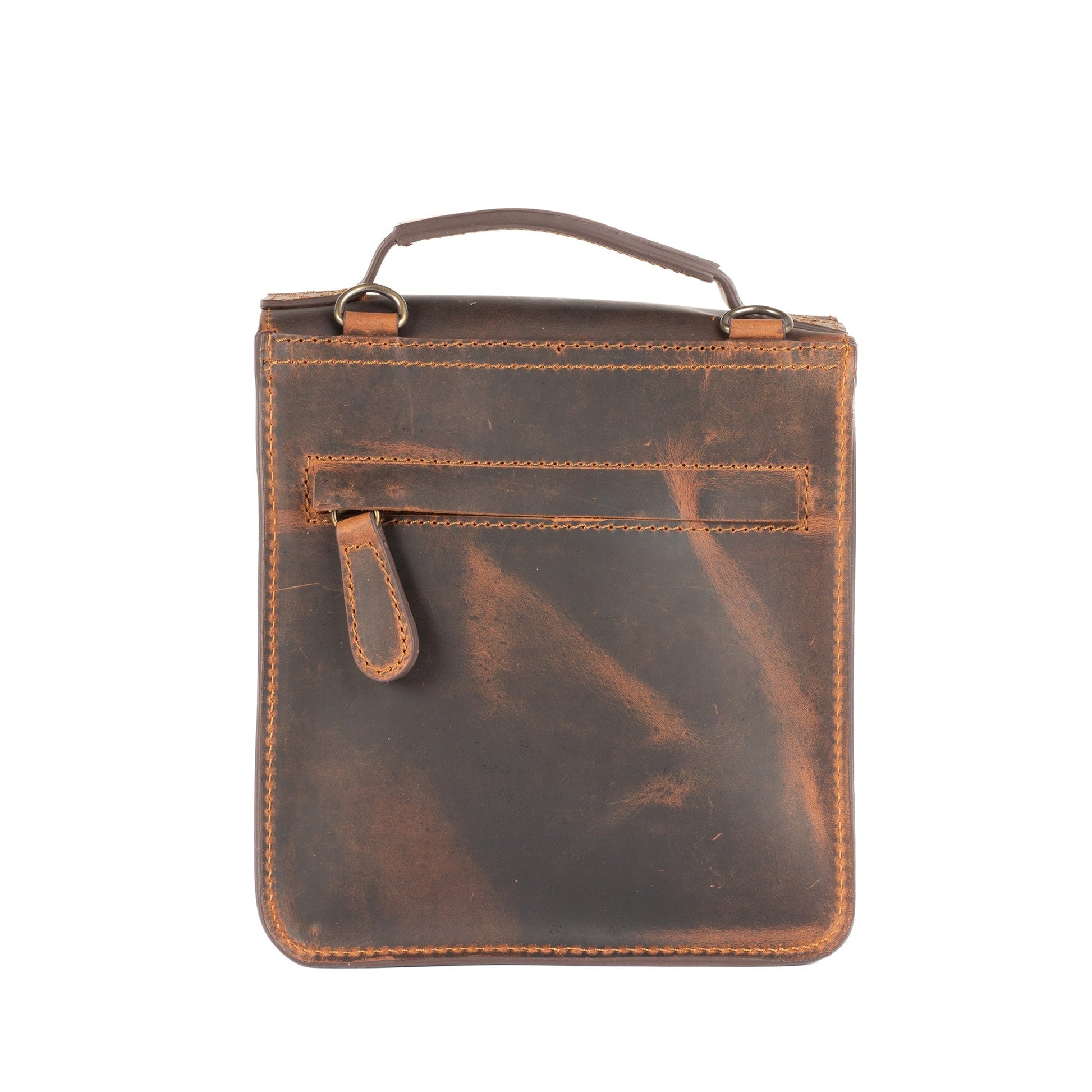 Leather Messenger Bag Zephyrion