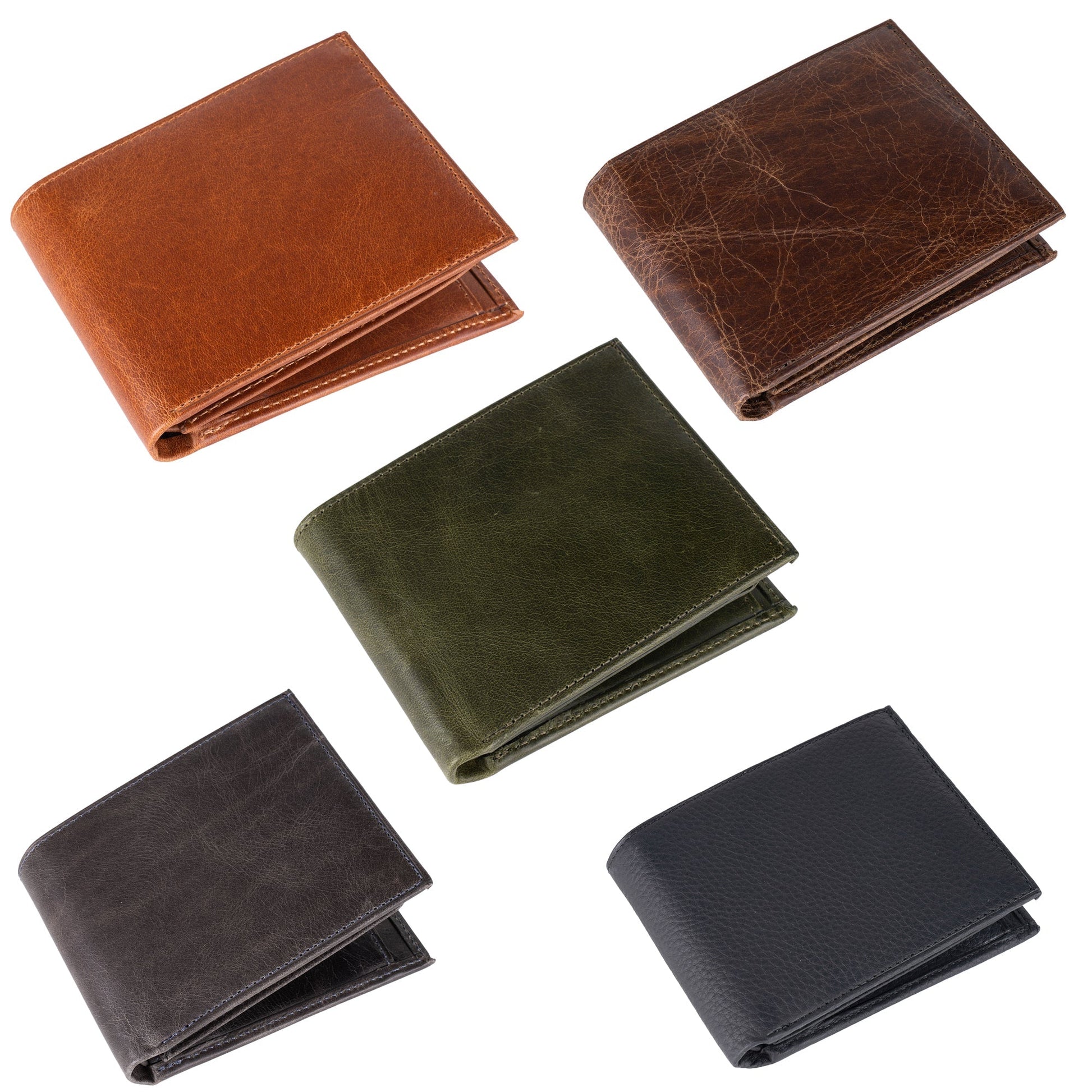 Leather Trifold Wallets Houston