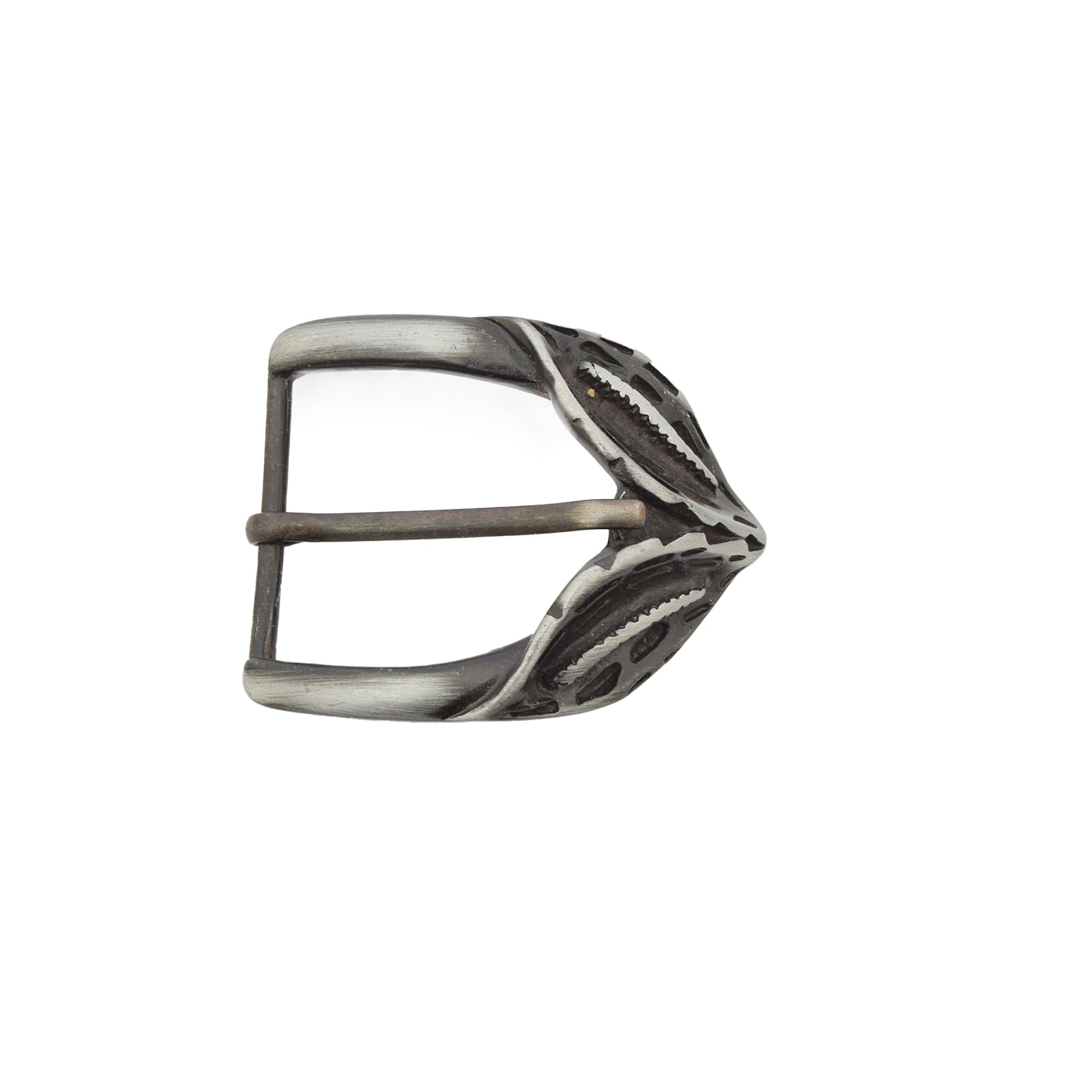 Oxyde Toned Removable Metal Belt Buckle Illium