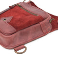 Red Leather Belt Bag Diantha