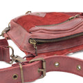 Red Leather Belt Bag Diantha