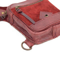 Red Leather Belt Bag Diantha