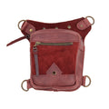 Red Leather Belt Bag Diantha