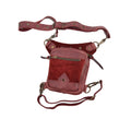 Red Leather Belt Bag Diantha