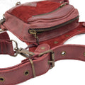 Red Leather Belt Bag Diantha