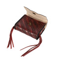 Red Leather Carved & Crafted Hand Bags Victoria