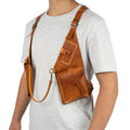 Regulus Tan Shoulder Leather Holster With Pocket