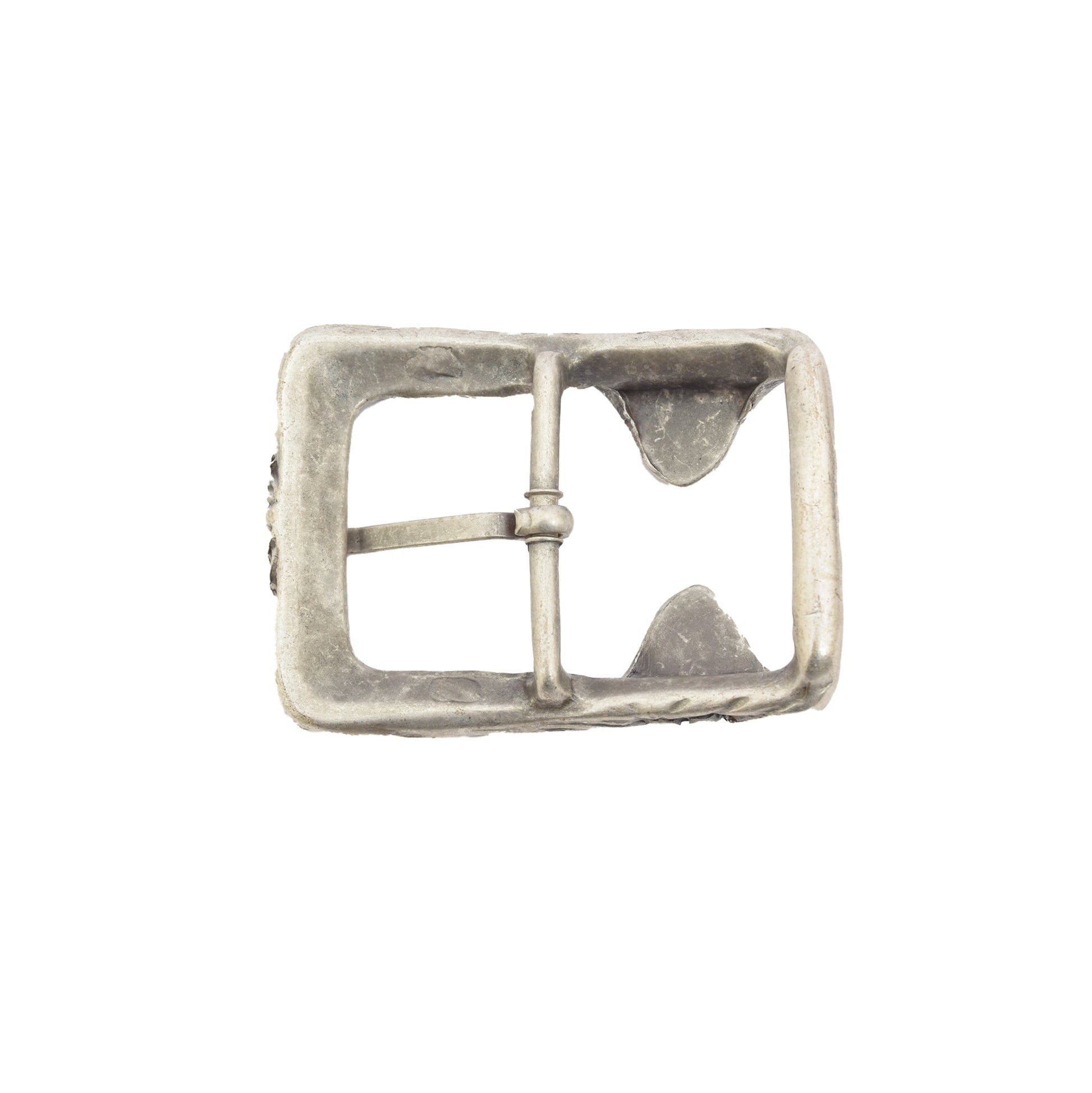 Silver Toned Removable Metal Belt Buckle Alabanda