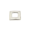 Silver Toned Removable Metal Belt Buckle Elaia