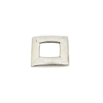 Silver Toned Removable Metal Belt Buckle Elaia