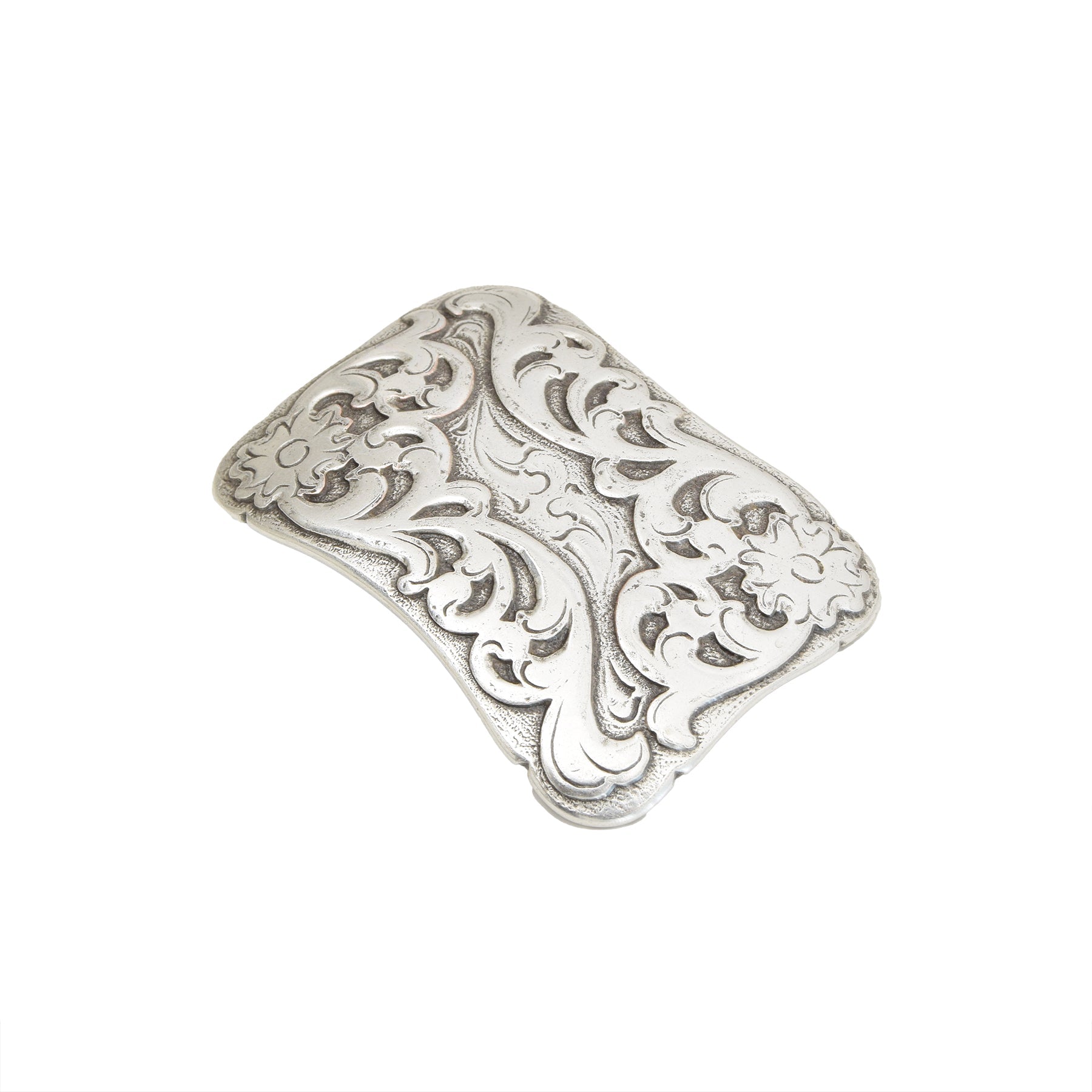 Silver Toned Removable Metal Belt Buckle Hypatia