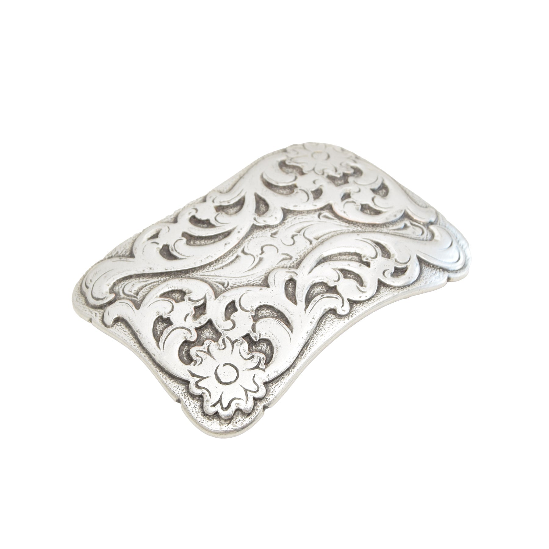 Silver Toned Removable Metal Belt Buckle Hypatia