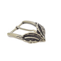 Silver Toned Removable Metal Belt Buckle Illium