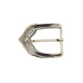 Silver Toned Removable Metal Belt Buckle Illium