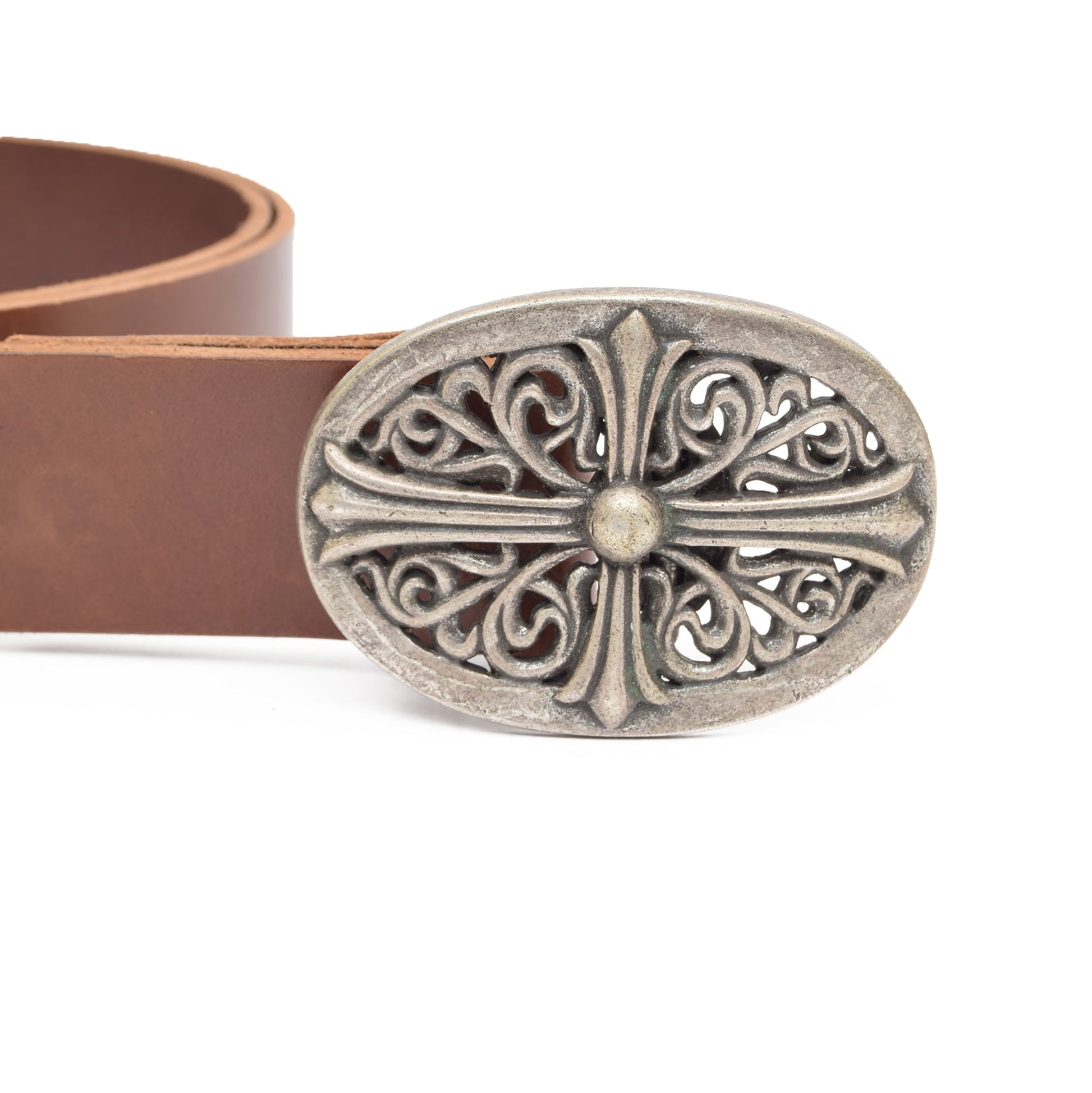 Silver Toned Removable Metal Belt Buckle Licaea