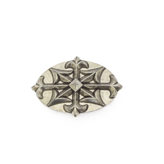 Silver Toned Removable Metal Belt Buckle Primal Prime