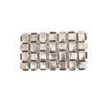 Silver Toned Removable Metal Belt Buckle Warwick