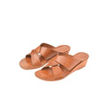 Sophia Tan Leather Women’s Slippers