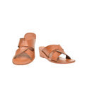 Sophia Tan Leather Women’s Slippers