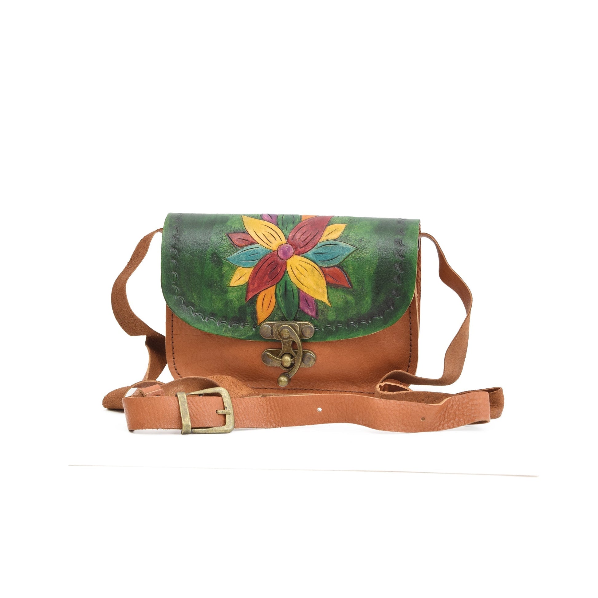 Tan Crossbody Bag Dorian