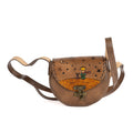 Tan Leather Carved & Crafted Hand Bags Little Prince