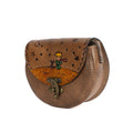 Tan Leather Carved & Crafted Hand Bags Little Prince