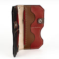 Tan Leather Carved & Crafted Wallet Spartan Warrior