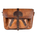 Tan Leather Crossbody Bag Lunar