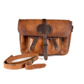 Tan Leather Crossbody Bag Lunar