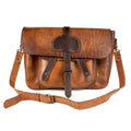 Tan Leather Crossbody Bag Lunar