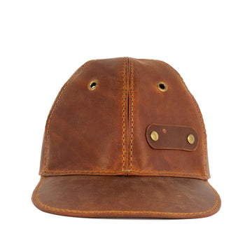 Tan Leather Hat Maui