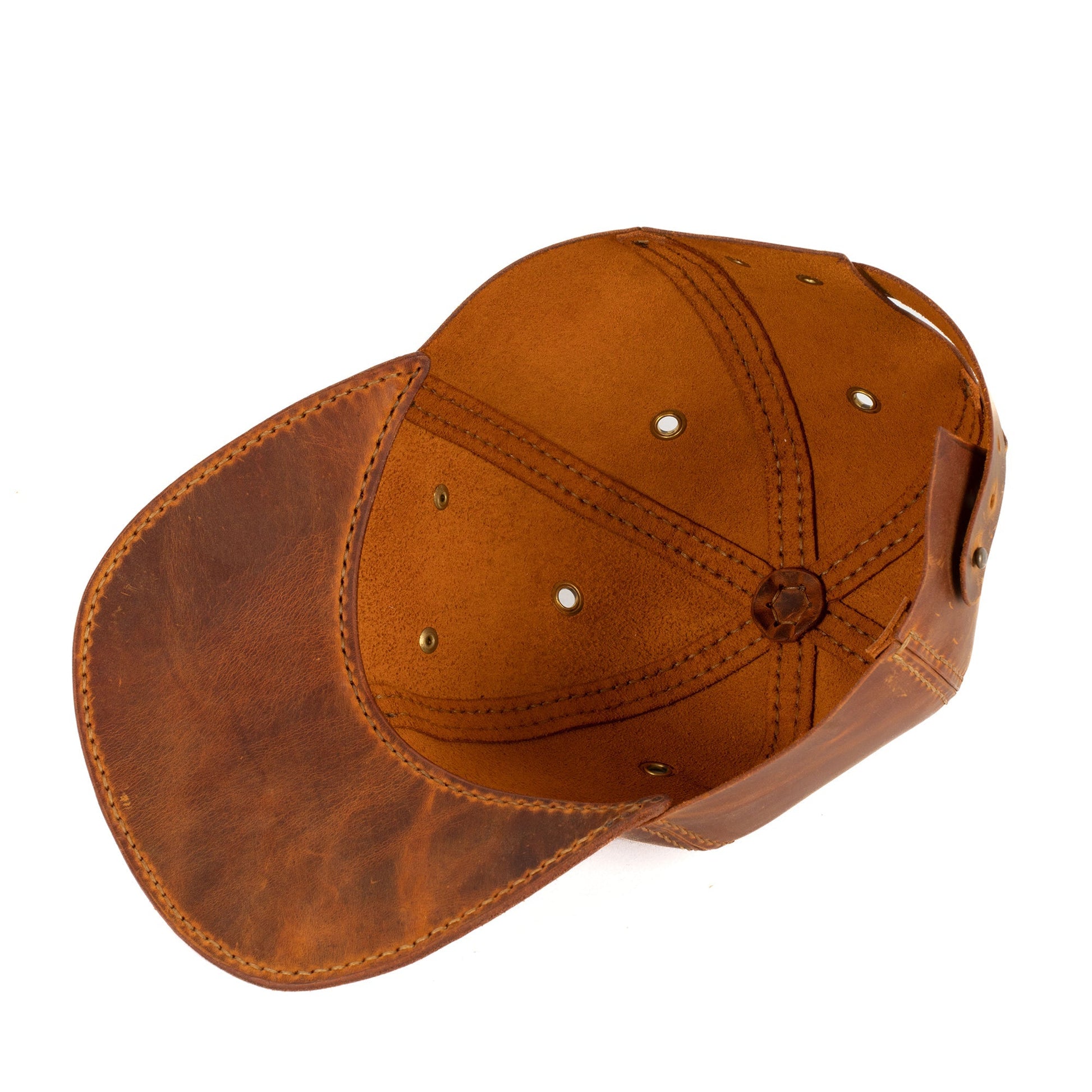 Tan Leather Hat Maui