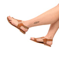 Theia Tan Leather Women’s Sandals