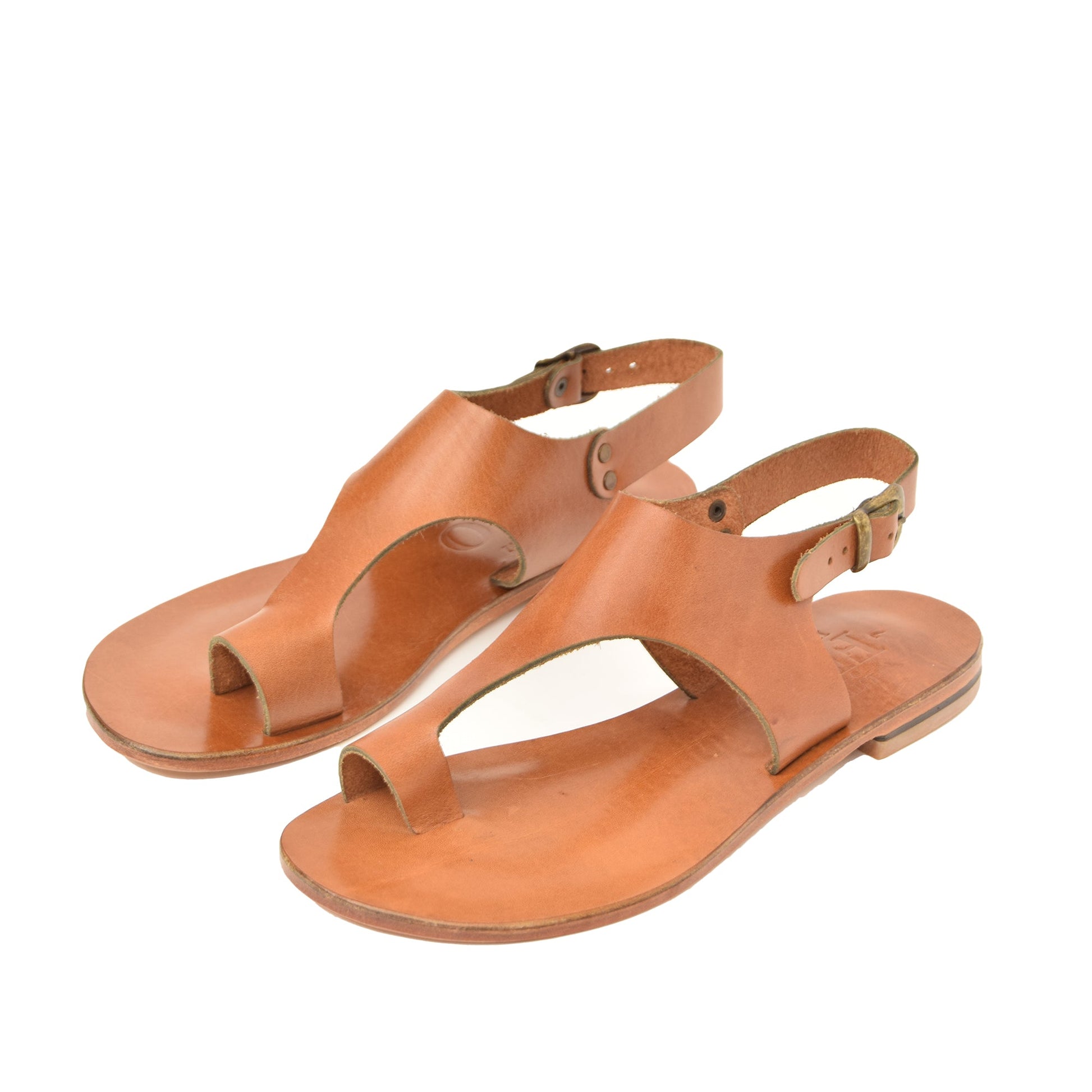 Theia Tan Leather Women’s Sandals