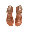 Thetis Chestnut Brown Leather Women’s Sandals