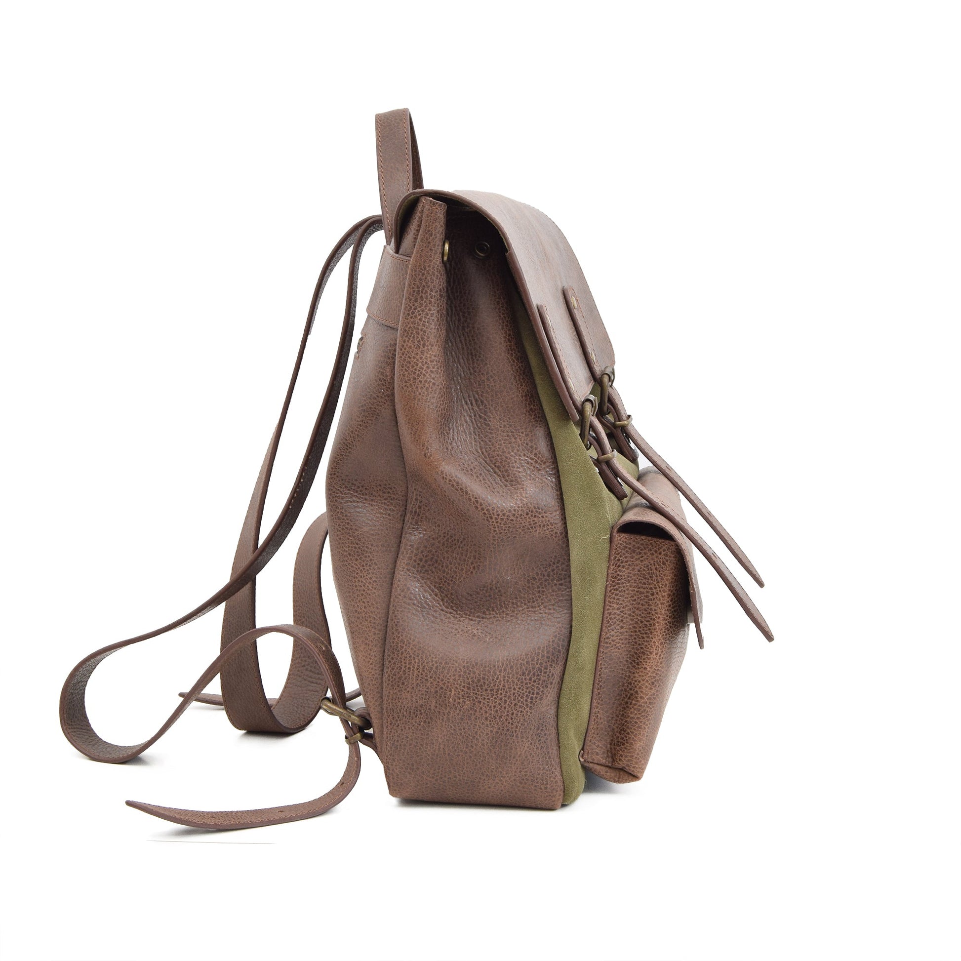 Veloria Leather Backpacks