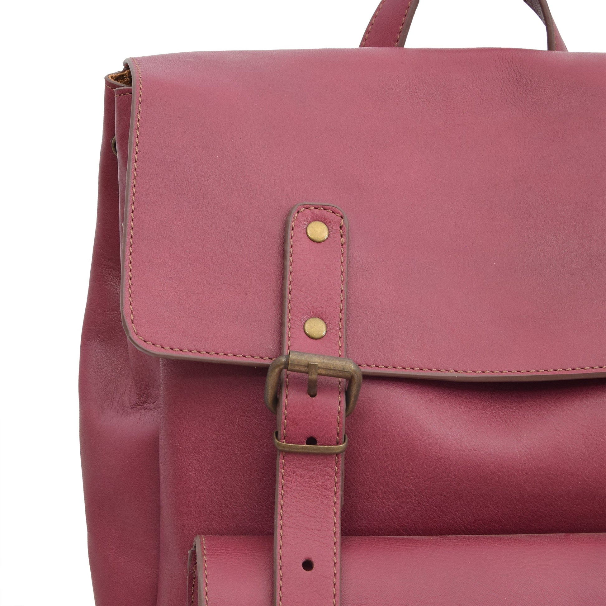 Veloria Leather Backpacks