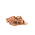 Velu Tan Leather Women’s Slippers