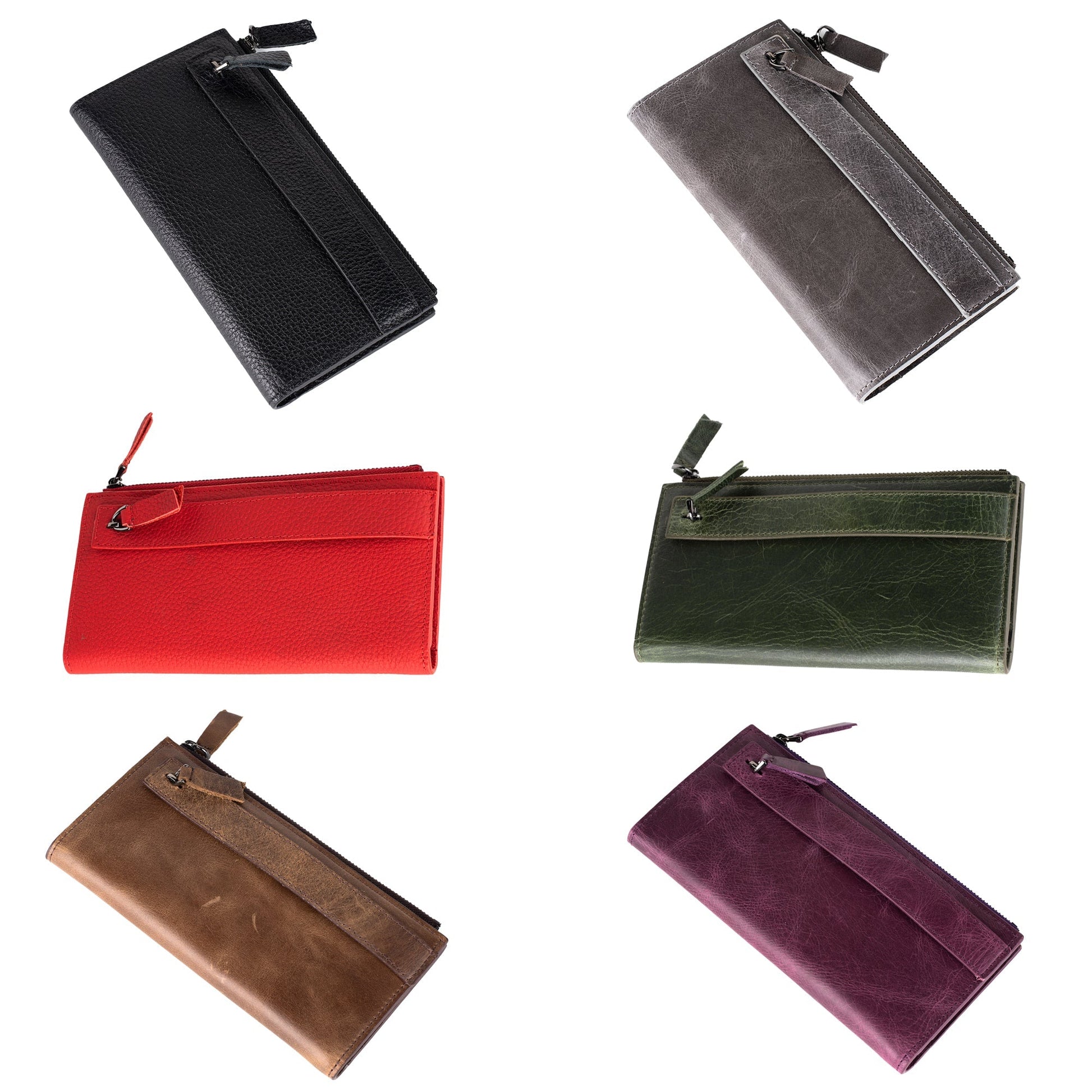 Women’s Leather Long Wallets Zhanna