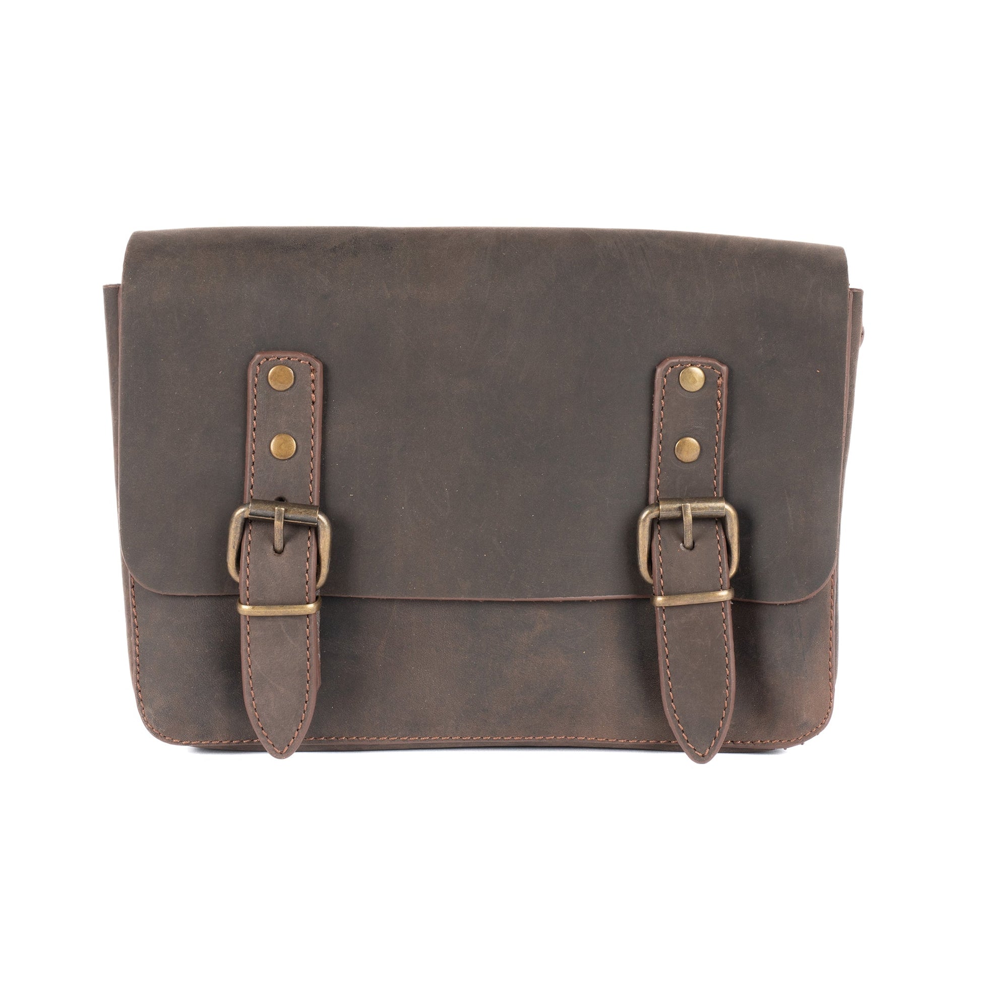 FIBO Ocean Ray Leather Clutche Bags Brown Accessories